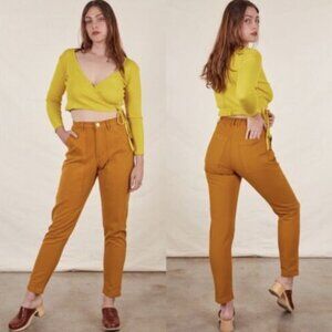 Big Bud Press - Pencil Pants, Spicy Mustard (Medium)